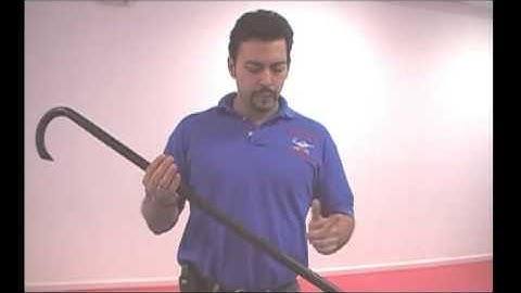 Introducing the Robaina Raven, All Metal Self Defense Cane