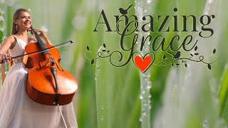 Amazing Grace Beautiful Hymns 💝 Cello and Piano 💝 Christian Background Instrumentals