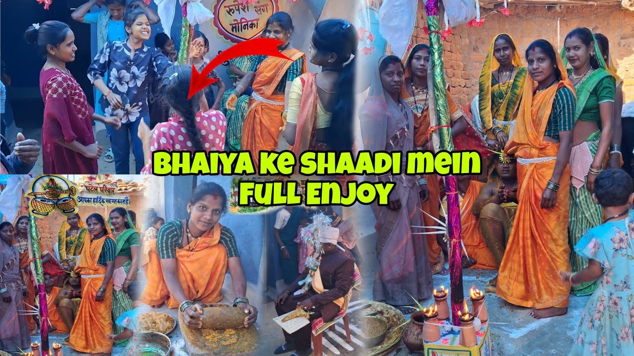 Bhaiya Ki Shaadi Mein Full Masti & Enjoy | Family Wedding Vlog || Nidhi family vlog 