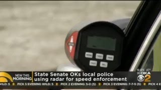 State Senate Passes Bill Allowing Local Police To Use Radar For Speed Enforcement