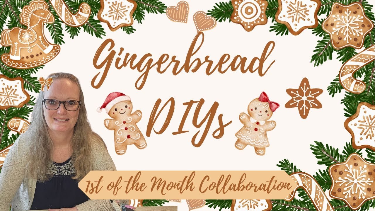 Gingerbread Christmas DIYs | 1st of the Month Collaboration