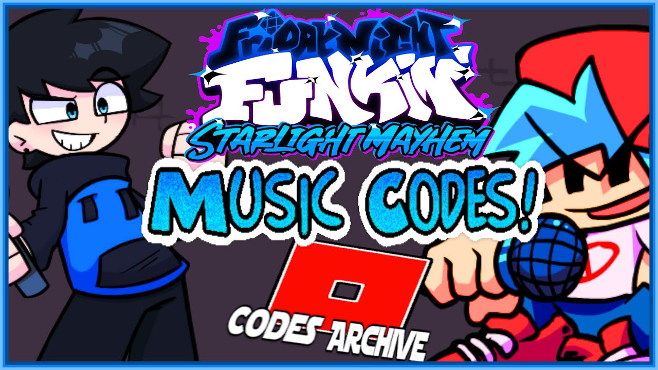 All Friday Night Funkin Vs Cj Starlight Mayhem Music Ids Codes For Roblox Youtube - lust roblox id code