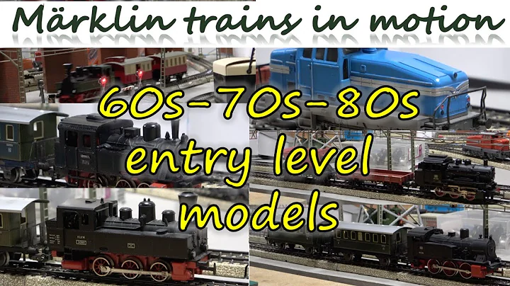 Märklin entry level models 60s - 70s - 80s