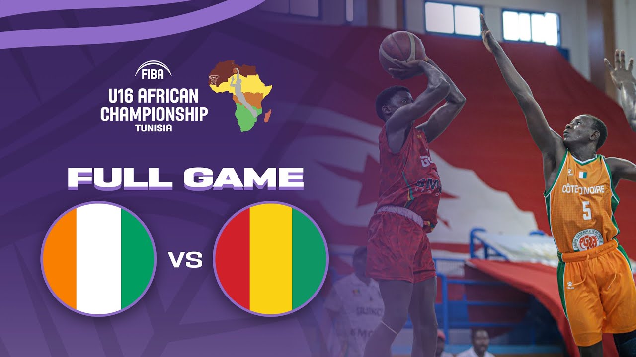 QUARTER-FINALS: Cote d'Ivoire v Guinea | Full Basketball Game