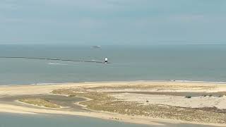 Harbor of Refuge Lighthouse part 3  #drone #lighthouse