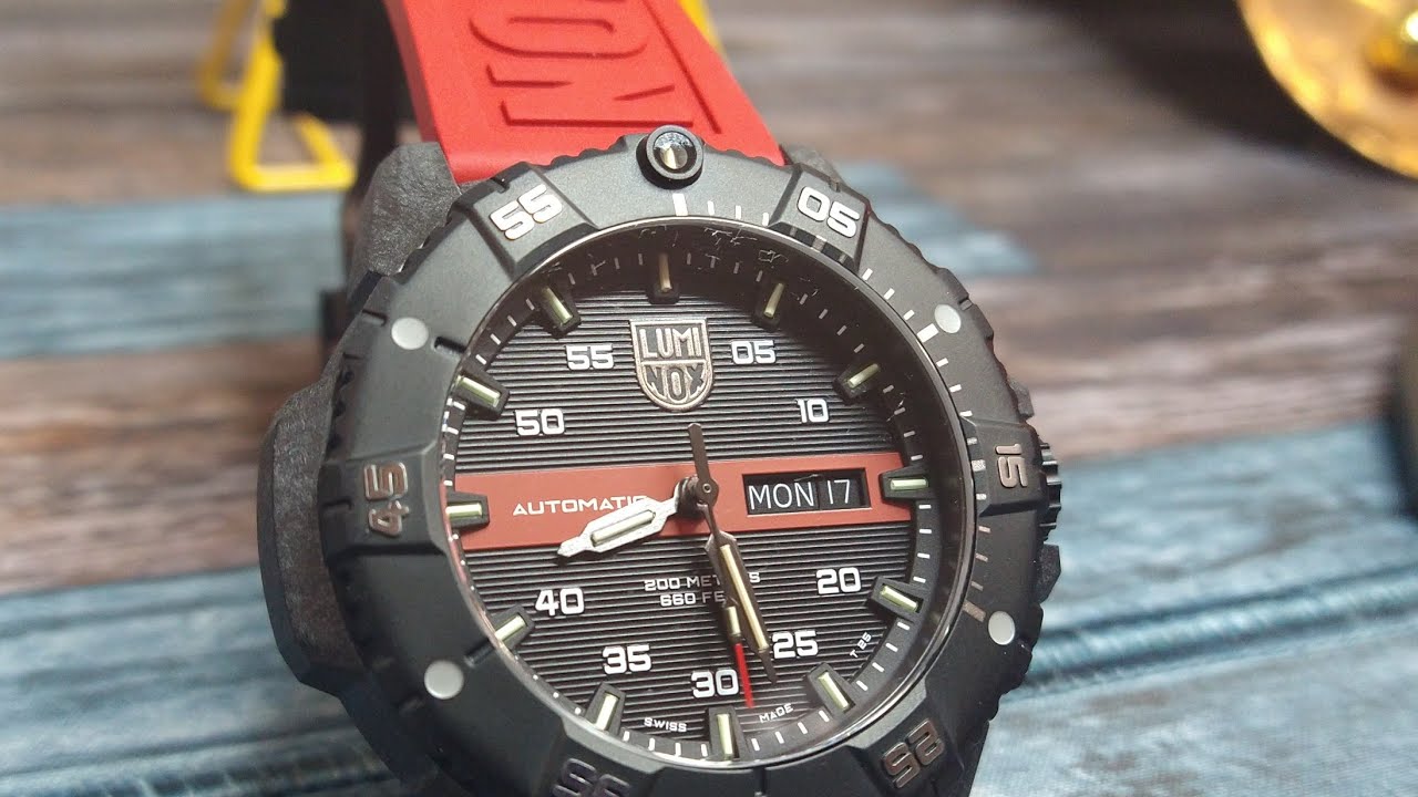 Luminox XS.3876.RB Limited Edition Carbon SEAL Automatic Red Line