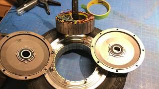 Repurposing a Hoverboard wheel into a low RPM alternator for sustainable energy