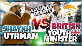 BRITISH YOUTH MINISTER GETS PUT IN HIS PLACE | UK EXCLUSIVE