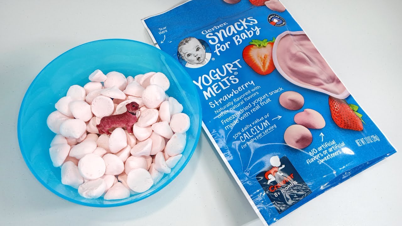 Unboxin Doxin - Gerber Strawberry Yogurt Melts