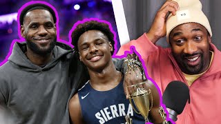 LeBron James Asked Gilbert Arenas To Scout His Son, Bronny, \& Here's What Gilbert Arenas Thought