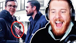 Unge REAGIERT auf FAKE Security PRANK (lachkicks) | #ungeklickt