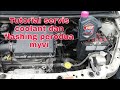 servis coolant dan flushing coolant perodua myvi