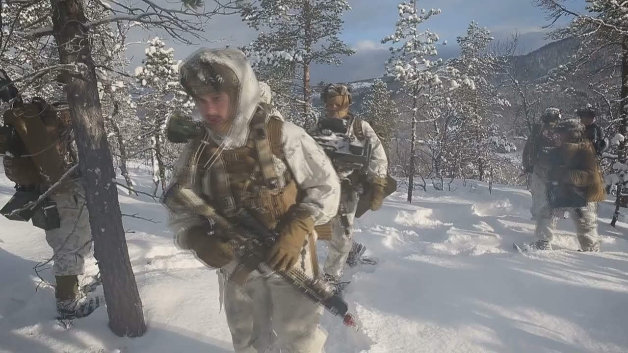U.S. Marines of 2d Marine Division 'Get Some' in Sørresia, Norway