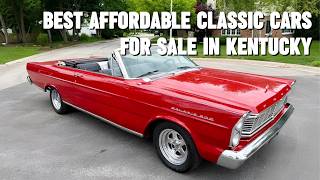 Rare Classic Cars Hiding in Kentucky – Prices May Surprise You!