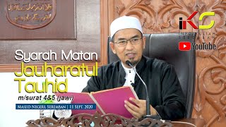 Ustaz Dr. Muhammad Yusry ᴴᴰ - Syarah Matan Jauharatul Tauhid (m/s 4&5 jawi) Siri 5 110920