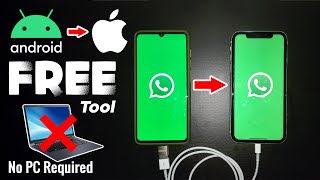 How to Transfer WhatsApp Data from Android to iPhone Free without PC screenshot 3