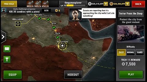 Dead Trigger 2 Africa Campaign Last Mission | Dead Trigger 2 The Giant African Campaign Final Boss