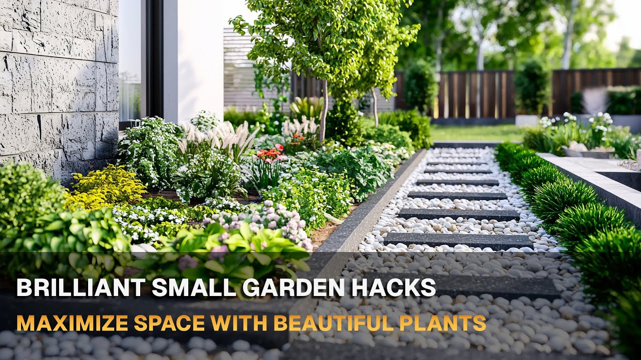 🌱 Brilliant Small Garden Hacks to Maximize Space with Beautiful Plants ...