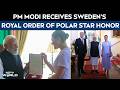 PM Modi In Sweden | PM Modi Receives Sweden's Top Honour, Royal Order Of Polar Star