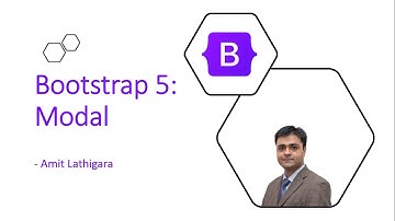 Bootstrap 5: Modal