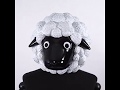 羊の被り物 コスプレ フルフェイスマスク 製作