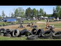 Mod X Lawnmower Racing in Richmond Corner,NB spins out,May 31,2026.
