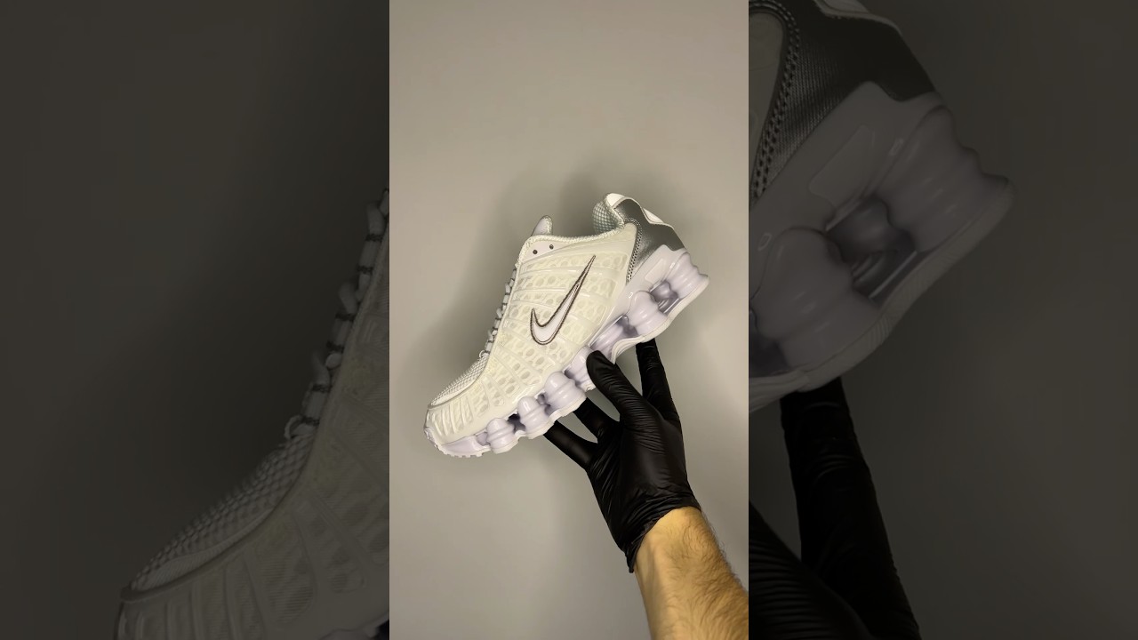 Nike Shox TL White Metallic Silver Max Orange (W) - AR3566-100 - ​⁠