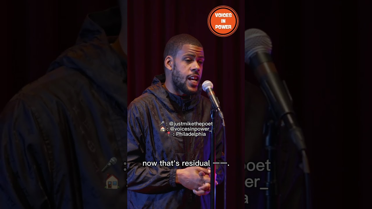 Just Mike the Poet - Hope (snippet) @ Voices In Power | Spoken Word Poetry 