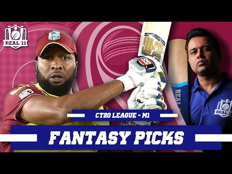 POLLARD to start off with a BANG? | Real11 Fantasy Picks | CT20 League - Match 1