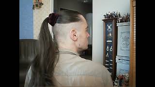 Undercut ponytail