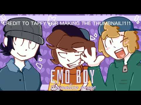 (13+) EMO BOY ANIMATION MEME || Spooky month // ft, the Hatzgang
