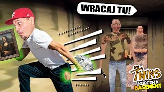 😮 UCIEKAM PRZED KUZYNAMI GRANNY | The Twins Piwnica Escape | Juniorski Gra 😮 screenshot 3