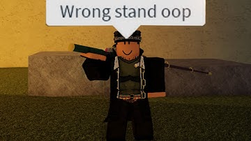 [YBA] Bringing the wrong stand to 1v1s