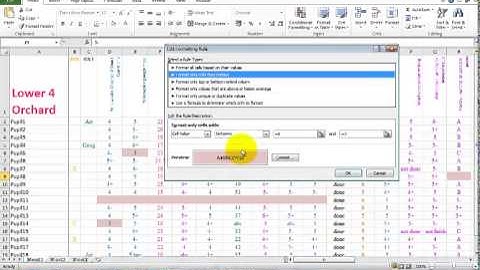 Excel Markbook Tutorial Part II
