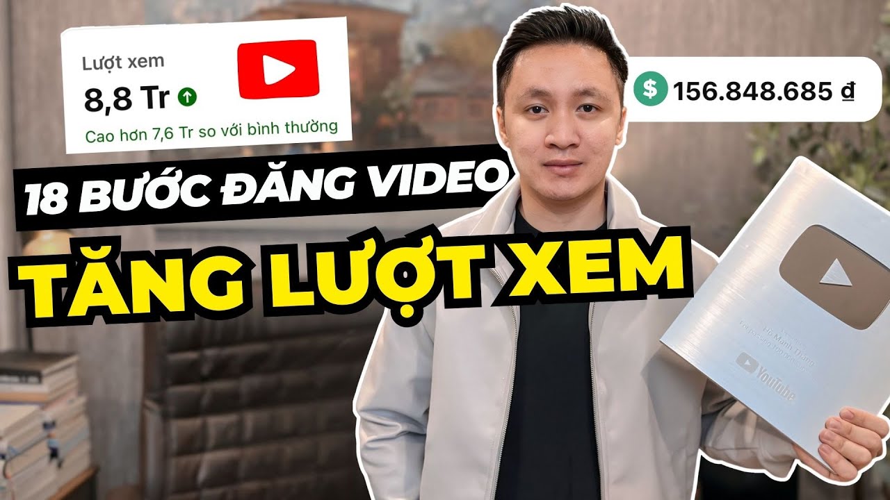 Outline Video 18 việc cần làm khi đăng Video Youtube giúp tăng lượt xem năm 2025 (Chi tiết từng bước)