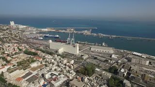 Haifa Port | 4K Drone Aerial Footage