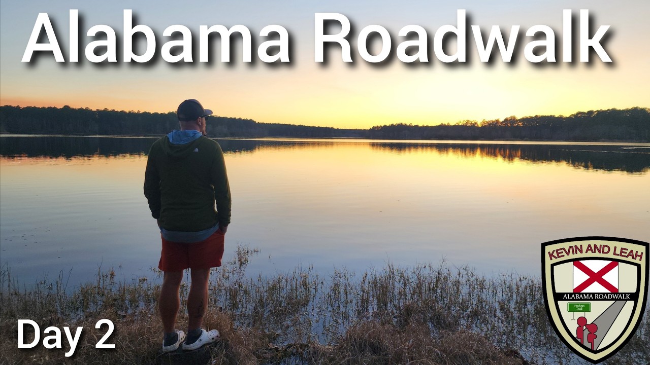 День 2. Тропа Блэкуотер | Флоридская тропа | ECT | Прогулка по Алабамской дороге | Озеро Норт-Хар...