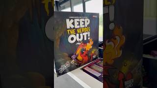 Keep the heroes out #boardgames #gryplanszowe #boardgame #graplanszowa #tabletopgames