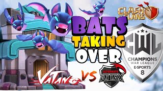 BATS TAKE OVER! CWL eSports Playoffs | Semi Finals | Vatang vs Atn Attax | Clash of Clans