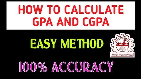 how to calculate GPA and CGPA in tamil