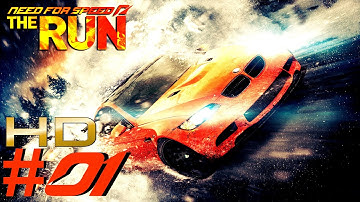 Need For Speed The Run [GhostGmrBr Walkthrough] Hard Mode Stage #01 West Coast ::HD::