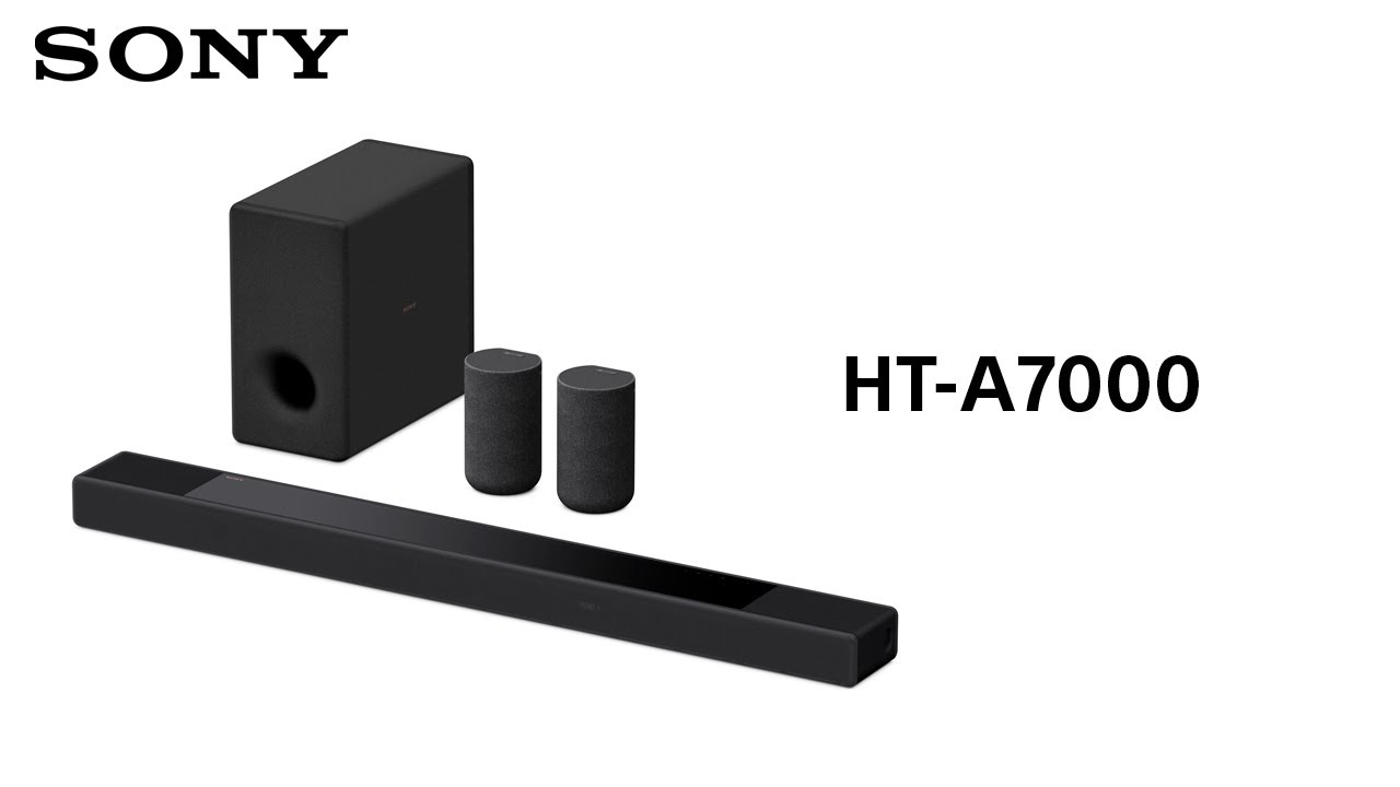Sony | HT-A7000 Soundbar | Sony Audio - YouTube
