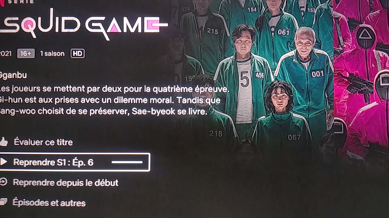 squid game épisode 1 français vf a 21h30 - YouTube
