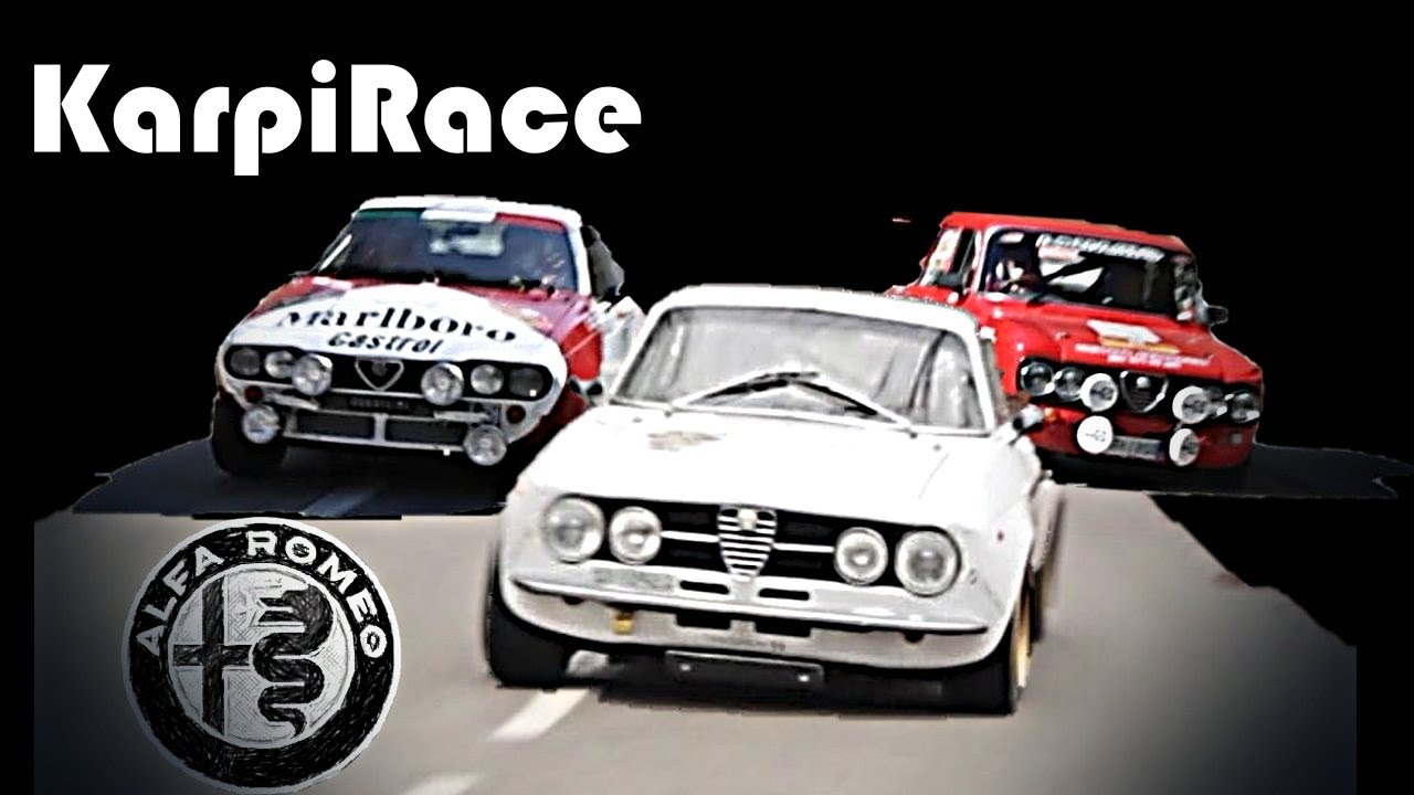 Alfa Romeo Rally Cars Compilation Gtv Gta Giulia 1600s