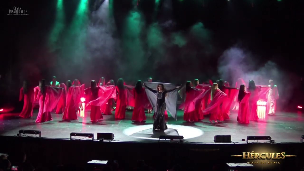 Iraqui César Insaurralde & Oxana Bazaeva. Hércules dioses del Olimpo. México 2023