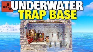 I Lived in an Underwater Trap Base for an Entire Week - Rust