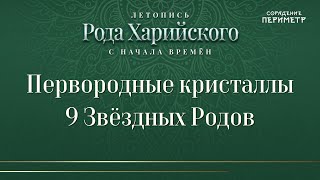 Первородные кристаллы. 9 Звёздных Родов #ХарийскаяЛетопись #Периметр #школаСорадение