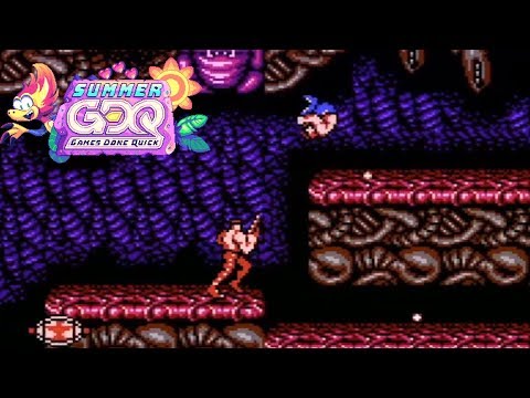 Contra co-op by angrylanks and RottDawg in 11:25 - SGDQ2019