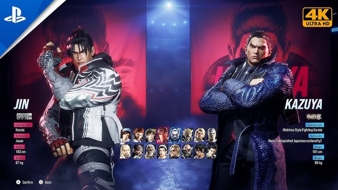 Cynexius on X: Tekken 8 Character Select Screen. Yoshimitsu vs