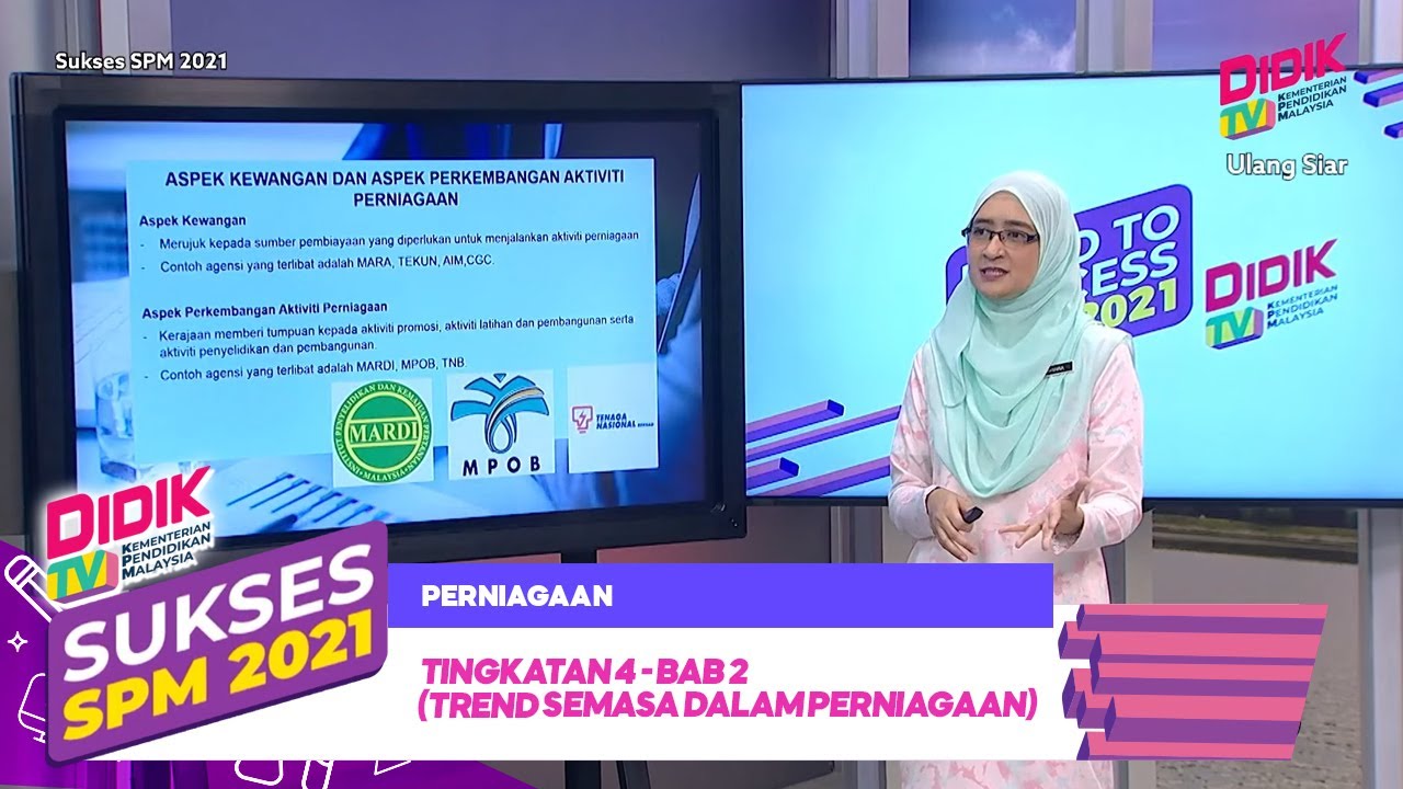 Sukses SPM (2021) | Perniagaan - Tingkatan 4 - Bab 2 (Trend Semasa Dalam Perniagaan) [R]